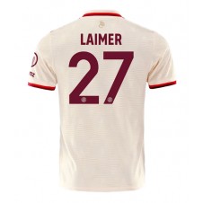 Bayern Munich Konrad Laimer #27 Tredjedrakt 2024-25 Kortermet